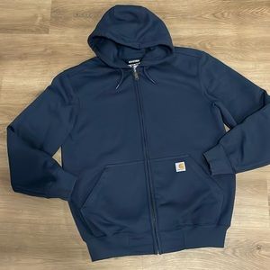 carhartt - Rain Defender Navy Blue Hoodie - Size M